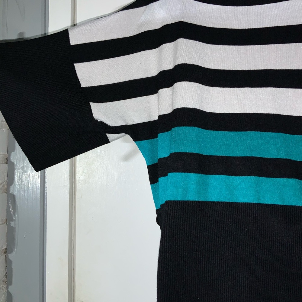 SPENSE STRIPED DOLMAN STYLE SWEATER SZ L - Picture 5 of 8